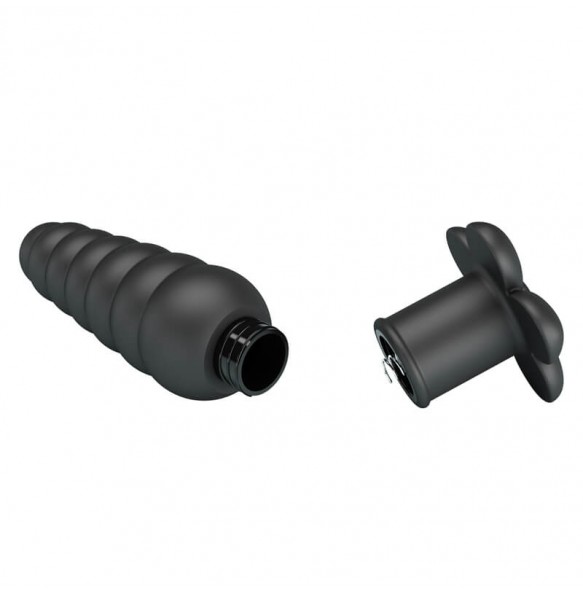 Pretty Love - Imron Vibrating Anal Plug Massager (Battery - Black)